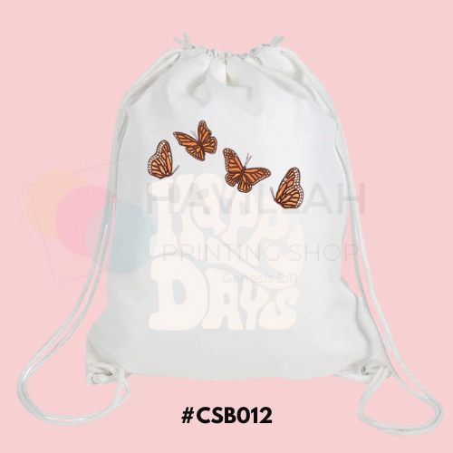 Canvas String Bag #CSB012