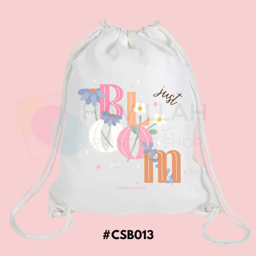 Canvas String Bag #CSB013