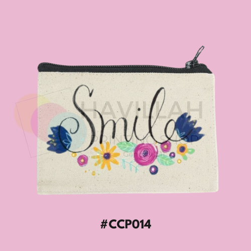 Canvas Coin Purse #CCP014