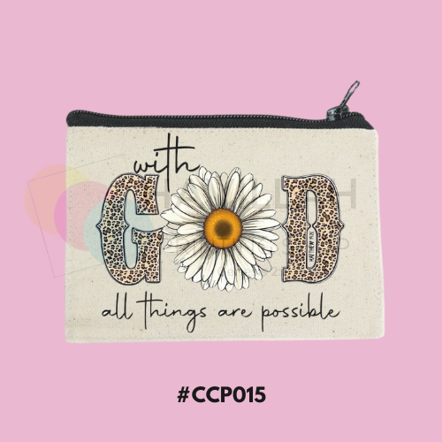 Canvas Coin Purse #CCP015