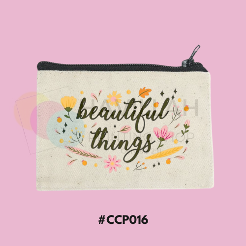 Canvas Coin Purse #CCP016