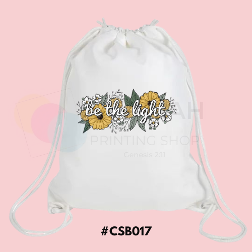 Canvas String Bag #CSB017