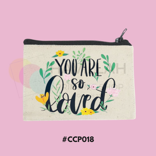 Canvas Coin Purse #CCP018