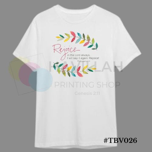 T-shirt Bible Verse #TBV026