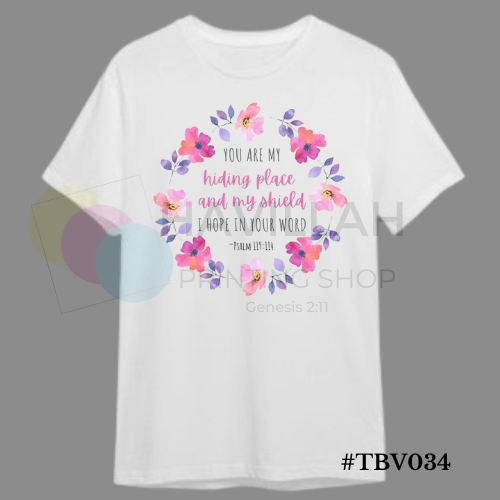 T-shirt Bible Verse #TBV034