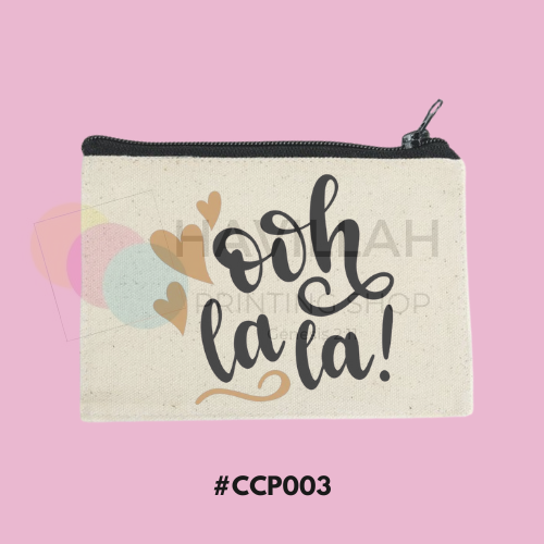 Canvas Coin Purse #CCP003