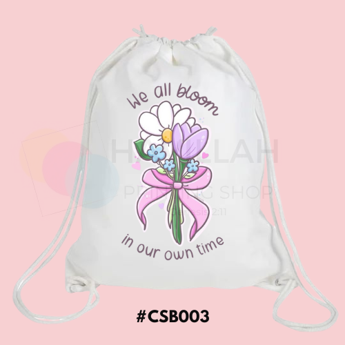 Canvas String Bag #CSB003