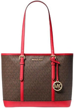 Load image into Gallery viewer, Michael Kors Jet Set Carryall Tote- medium
