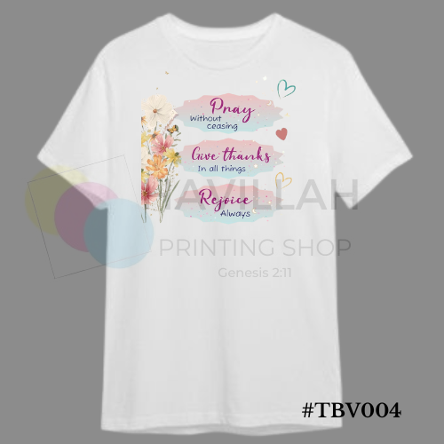 T-shirt Bible Verse #TBV004