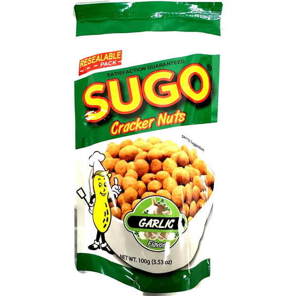 Sugo Cracker Nuts Garlic 100g