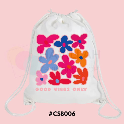 Canvas String Bag #CSB006