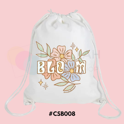 Canvas String Bag #CSB008