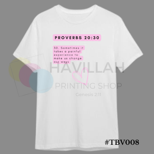 T-shirt Bible Verse #TBV008