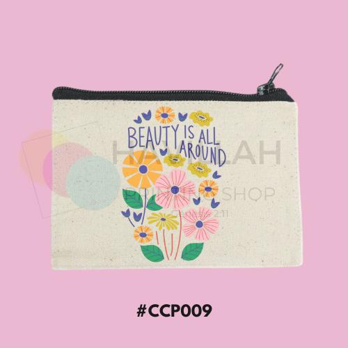 Canvas Coin Purse #CCP009