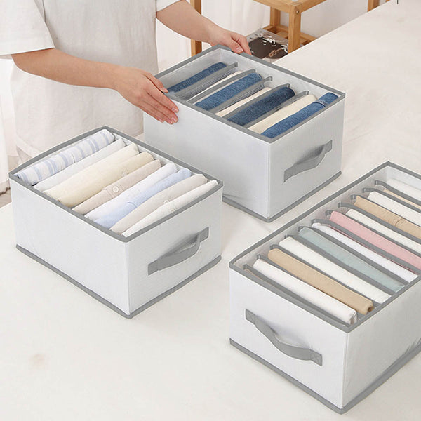 Handy sturdy partition organizer _ small 7 compartments