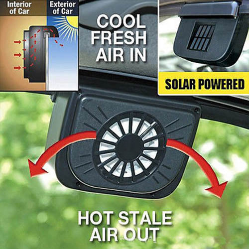 solar ventilator for car