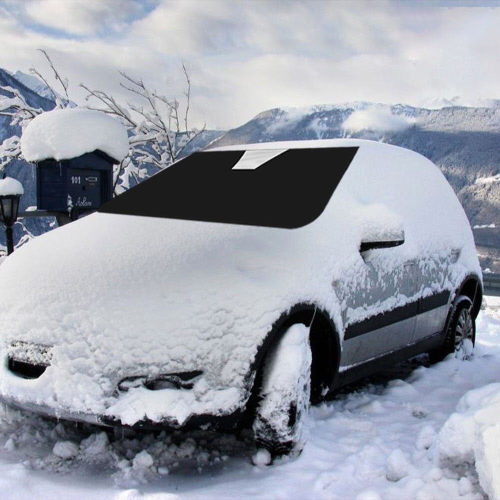 Winter anti-frost cover for vehicles & all-season sun shade