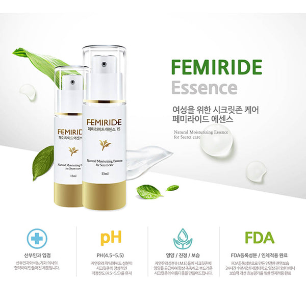 Femiride Essence 15ml / Natural slightly acidic feminine cleanser Y zone care