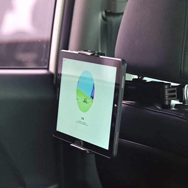 Adjustable length of car tablet iPad headrest holder